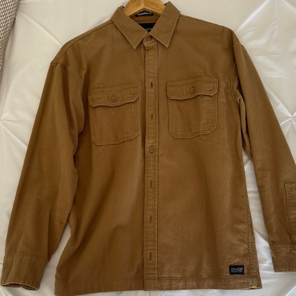 Woolrich Tan Button-Up Shirt